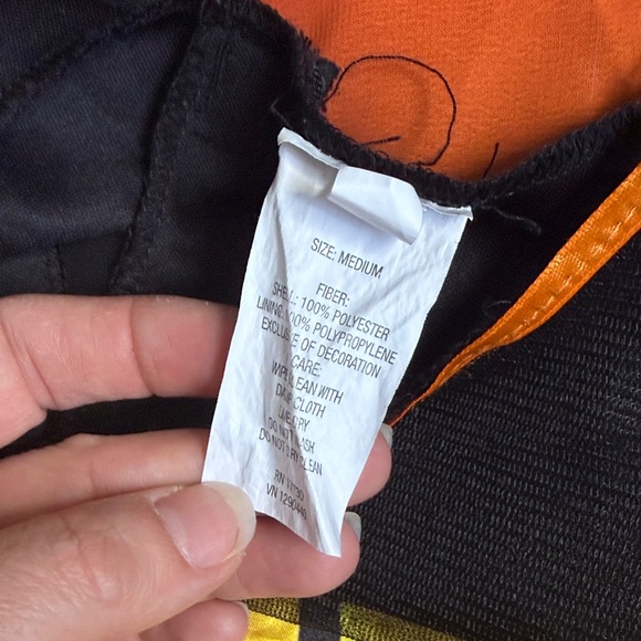 Orange and Black Butterfly Kids Costume - Picture 2 of 3